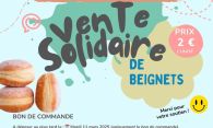 Vente Solidaire de Beignets