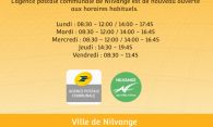 Ouverture agence postale communale