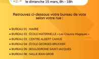 Les bureaux de vote